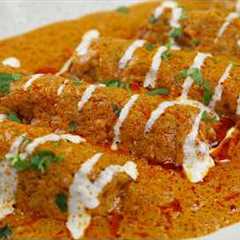 Vegetable Seekh Kabab Gravy Recipe By Food Fusion