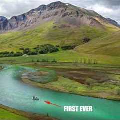 Fishing From the First Drift Boat in Iceland