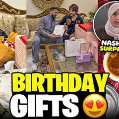 Expensive Birthday Gifts Unboxing 🎂Nashta Surprise From Ghazal Aapi 🤩