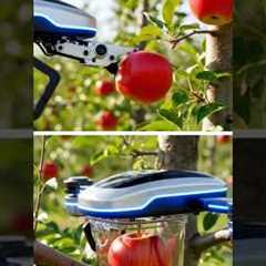 🍎Next-Gen Apple Harvesting by Drone 🚁| Smart Farming Technology in Action #agriculture..