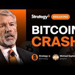 Michael Saylor on Bitcoin Crash & MSTR Stock Drop – BTC Price Analysis