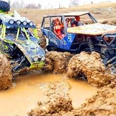 RC MUD Trucks 4x4 Trail — Axial Wraith VS WLtoys 10428 — RC Extreme Pictures