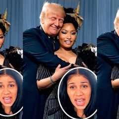 Cardi B TRASHES Nicki Minaj For Endorsing Donald Trump 😳