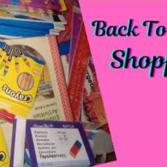 Back To School Shopping For 3 Kids |3rd Grade, 6th Grade, and Playgroup | Huge Haul!