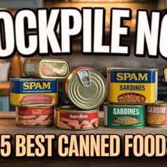 15 Best Canned Foods To STOCKPILE Before SHTF