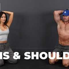 40 Min Arms & Shoulders Dumbbell Workout 🔥 Build Muscle & Definition at Home