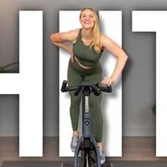 15 minute HIIT Cardio Cycling Workout