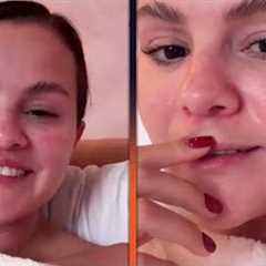 Selena Gomez REACTS to Being Asked About Her Mustache