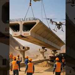 How China Uses Drones to Build Bridges – The Next-Level Engineering! #drone #dronetechnology