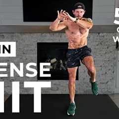 30 Min Intense HIIT Workout For Fat Burn & Cardio No Equipment, No Repeats