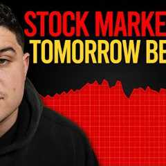 This is bad, The Stock Market is in Trouble