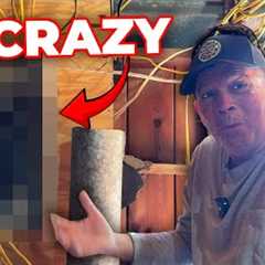 The Most UNSAFE DIY Electrical Job We've EVER SEEN!!!