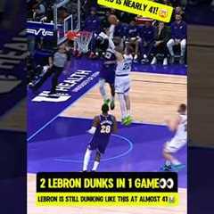 WILD LeBron POSTER at almost 41🐐