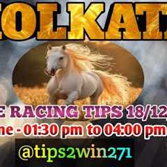 KOLKATA RACE TIPS 18-12-2025 | TIPS WITH ANALYSIS | FREE HORSE RACE TIPS | #kolkataracetips