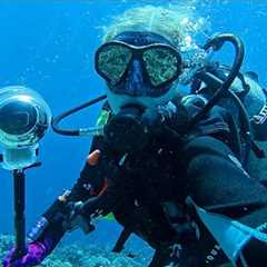 Underwater Filming Just Got a Massive Upgrade - Insta360 X5 Invisible Dive Case Pro!