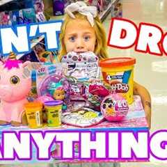 Anything 6 Year Old Everleigh Can Carry, We'll Pay For!!! - Challenge