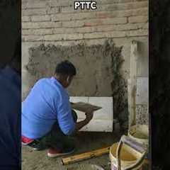 Tile Mason work video.#tiles #mason #interview #skills #training #video ✅🏠️