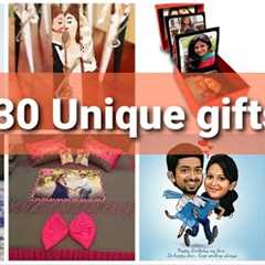 30 Amazing & Unique Birthday gift ideas for HIM,HER || #swathiganesh