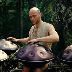 Golden Heart (888 Hz) | 1 hour handpan music | Malte Marten