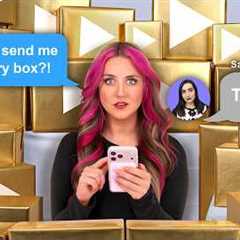 I Asked 100 YouTubers to Send me a MYSTERY BOX (part 2)