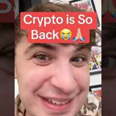 Crypto is So Back😭🙏🏼 (BOTTOM IS HERE)