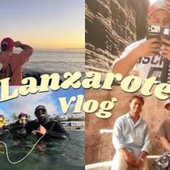 First Time Scuba Diving in Lanzarote 🇮🇨 😳 | Travel Vlog