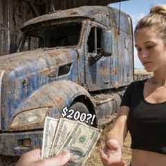 I Bought an ABANDONED PETERBILT 579 for $200 – Full Restoration❗
