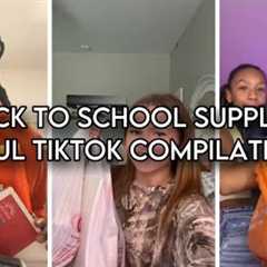 BACK TO SCHOOL SUPPLIES HAUL | TIKTOK COMPILATION | 2025 | #12 📌📚✂️✏️🎓