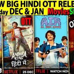 New Big Hindi OTT Release DEC-2025 l TereIshkMein, Air, AndhraKing, Dhurandhar CrimeMoviesSeries