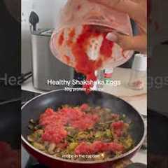 Easy Low-Carb Breakfast 🍳 3 Ingredients + Eggs | Quick Protein Meal #EasyRecipes