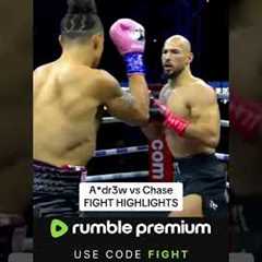 Andrew Tate VS Chase Demoor Fight Highlights #shorts #boxing #trending #fighting