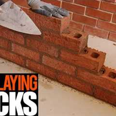 How to lay bricks for beginner