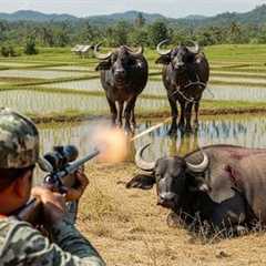 How Farmers Fight Back Against a Growing Cape Buffalo Invasion Threatening Farms | Invasive Species
