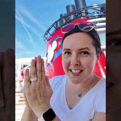 Can you do this trick? Disney gave us free tickets #disneytreasure #DisneyCruiseLine