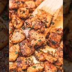 Chicken Dice Recipe 😍 #shorts