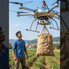 Smart Farming with Drone Technology | Future of Agriculture 🚁🌾