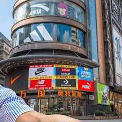 Sneaker Shopping In One Of China's Largest Outlet Malls