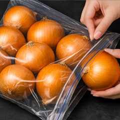 How to Store Onions for a Whole Year Without Rotting or Sprouting! | Tracy Tips