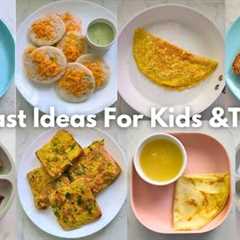 8 Breakfast Recipes For babies & Toddlers (6 Month - 3 year) | breakfast recipes for babies 1..