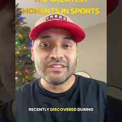 The greatest moment in sports history!!!