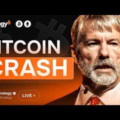 Michael Saylor on Bitcoin Crash & MSTR Stock Drop – BTC Price Analysis