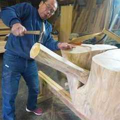 Building an Outrageous Giant Glass Table Fueled by Soul | Carpenter’s DIY