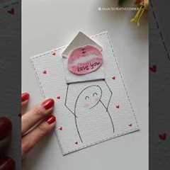 DIY LOVE CARD for Valentine in Minutes!