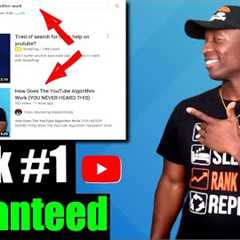 How To Rank Your Videos In YouTube Search (To Attract Ideal Buyers)