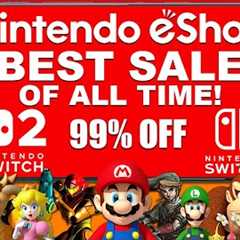 This Is THE BEST Nintendo Eshop Sale Of ALL TIME!