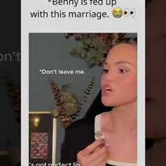 Benny is fed up with this marriage. 😭👀#SelenaGomez #BennyBlanco #SelenaFamily