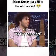 Selena is a MAN in the relationship!#selenagomez #bennyblanco #shorts