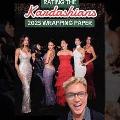 The Kardashian’s 2025 wrapping paper! #thekardashians #kardashians #shorts