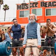 Old Man Powerlifter At Muscle Beach | Anatoly GYM PRANK