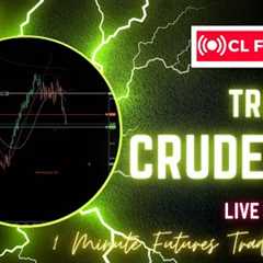 Watch Me How I Trade Crude Oil Futures - Step by Step My Entry Strategy Explained